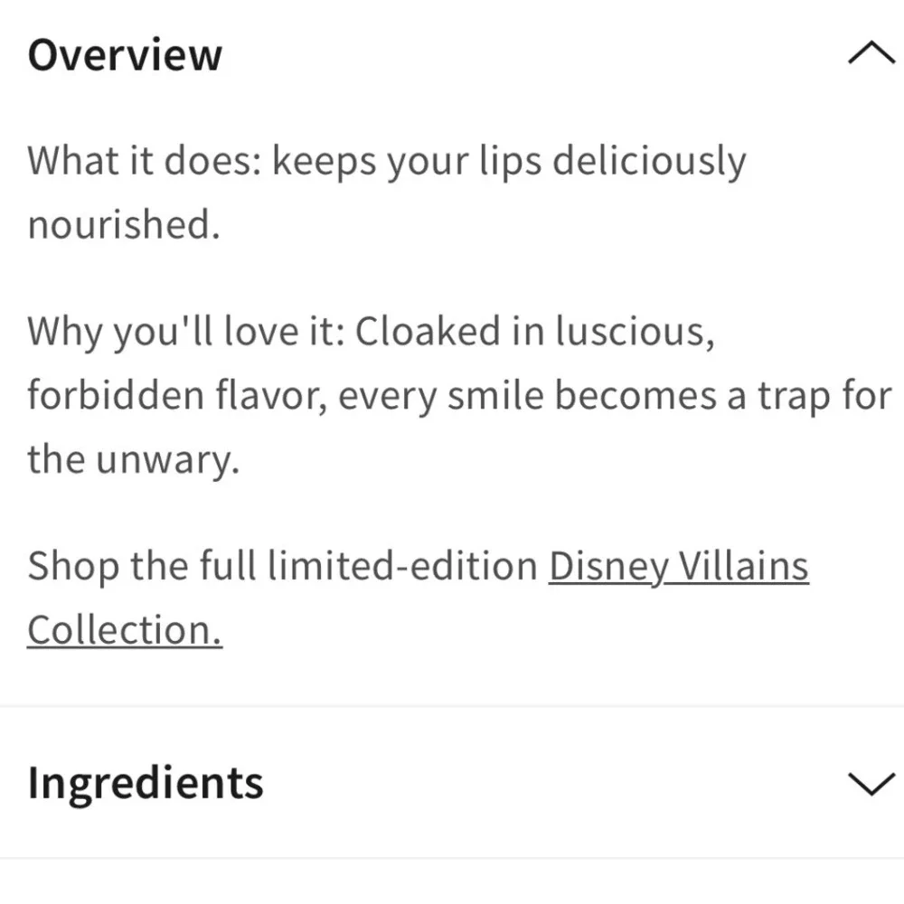 Disney Villains Evil Queen Bath & Body‎ Works Lip Gloss Purple .47 fl oz NEW